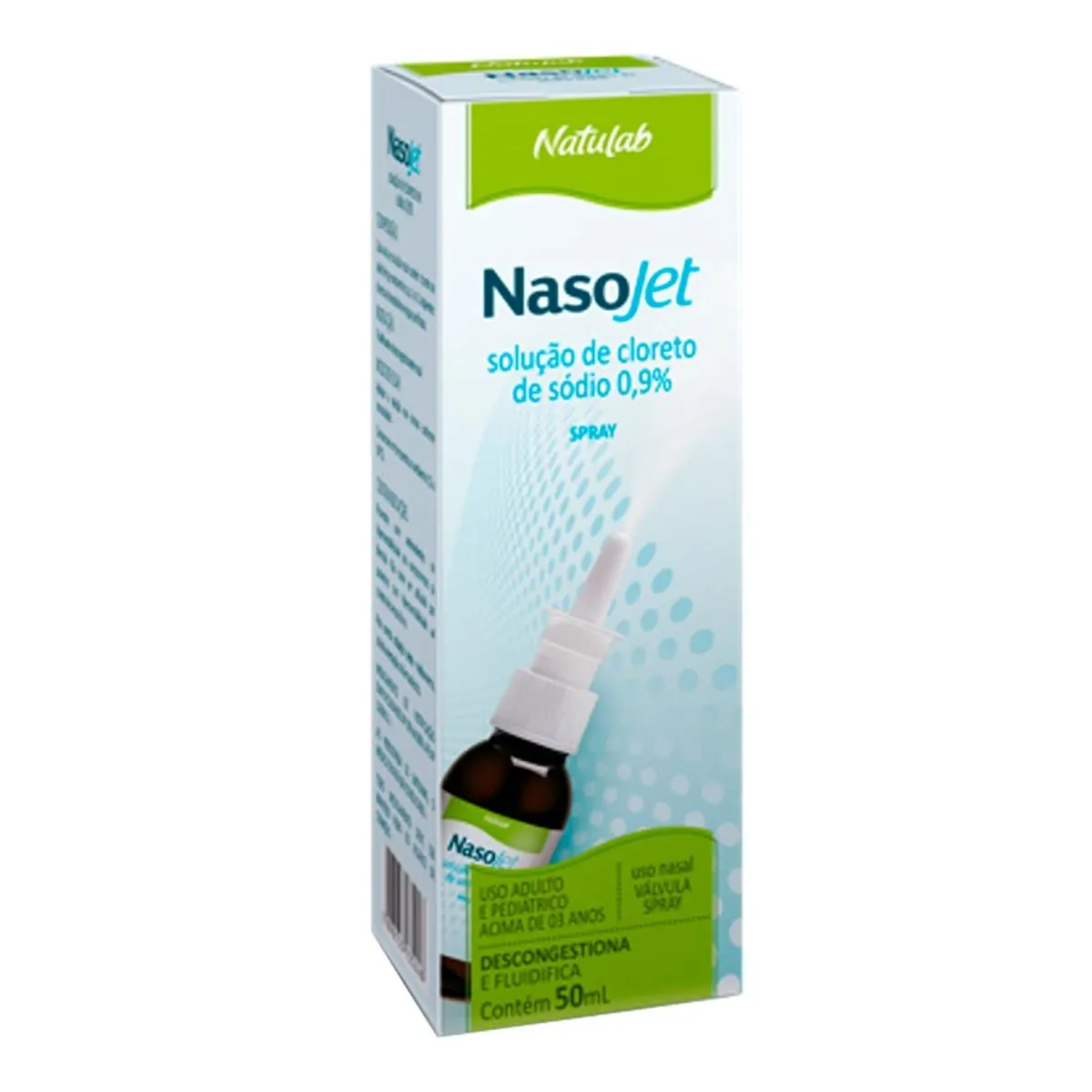 Nasojet 9mg/mL Natulab 1 Frasco com 50mL