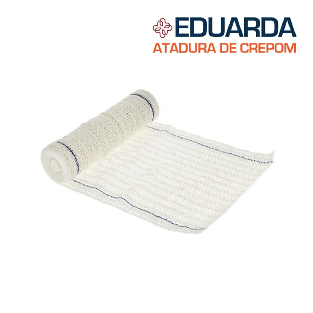 Atadura de Crepom 13F 15cm x 1,80m Eduarda America