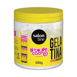 Gelatina Capilar Salon Line #To De Cacho Super Transição 550g
