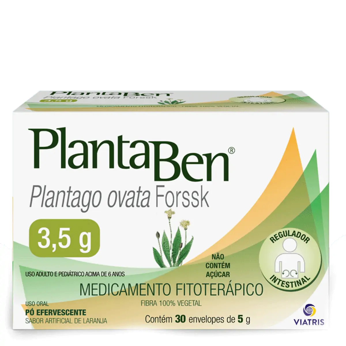 Laxante e Fitoterápico PlantaBen 3,5g 30 Envelopes