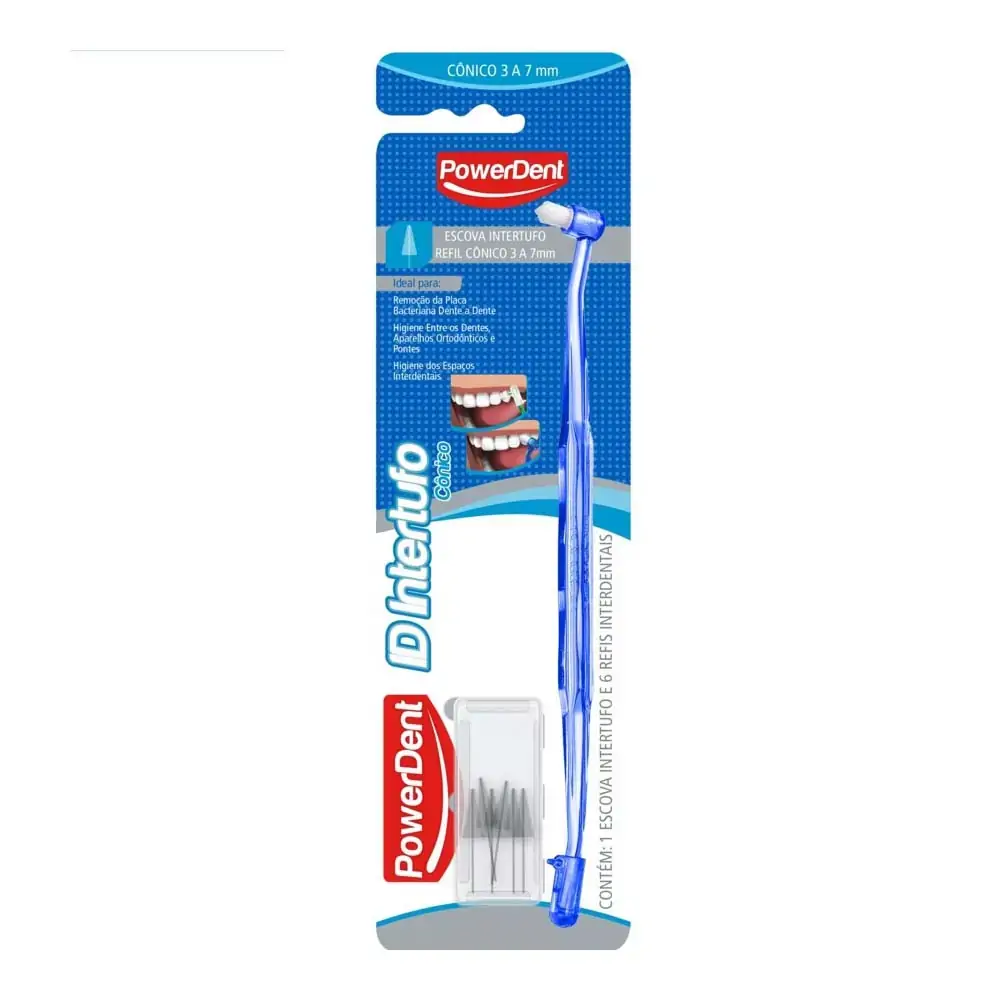 Escova Unitufo + Interdental ID Intertufo - Powerdent - 263.855
