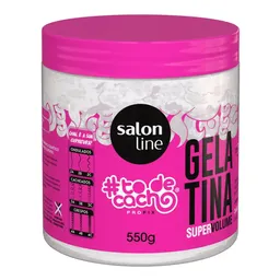 Gelatina Salon Line #Todecacho Vai ter Volume Sim 550g