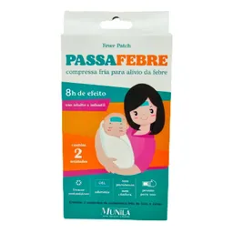 Compressa Fria Munila Passa Febre 2 Unidades