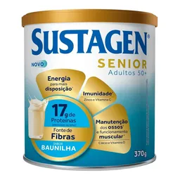 Complemento Alimentar Sustagen Senior Adultos 50+ Baunilha 370g
