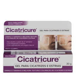 Gel Cicatricure para Cicatrizes e Estrias 30g