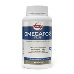 Ômegafor Plus Vitafor 120 Cápsulas