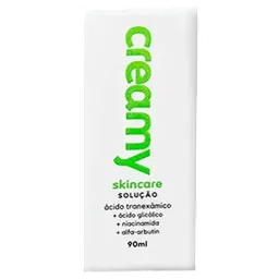 Solução Facial Acido Tranexâmico Creamy Skincare 90ml