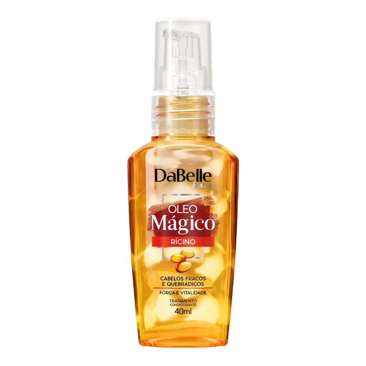 Óleo Capilar Mágico Dabelle Hair Rícino 40ml