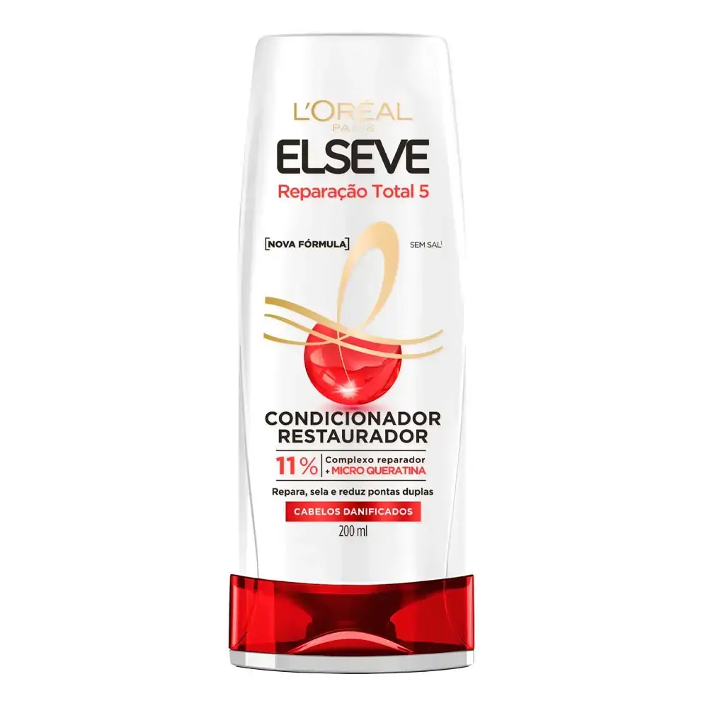Condicionador Elseve LOréal Paris Reparação Total 5+ 200ml