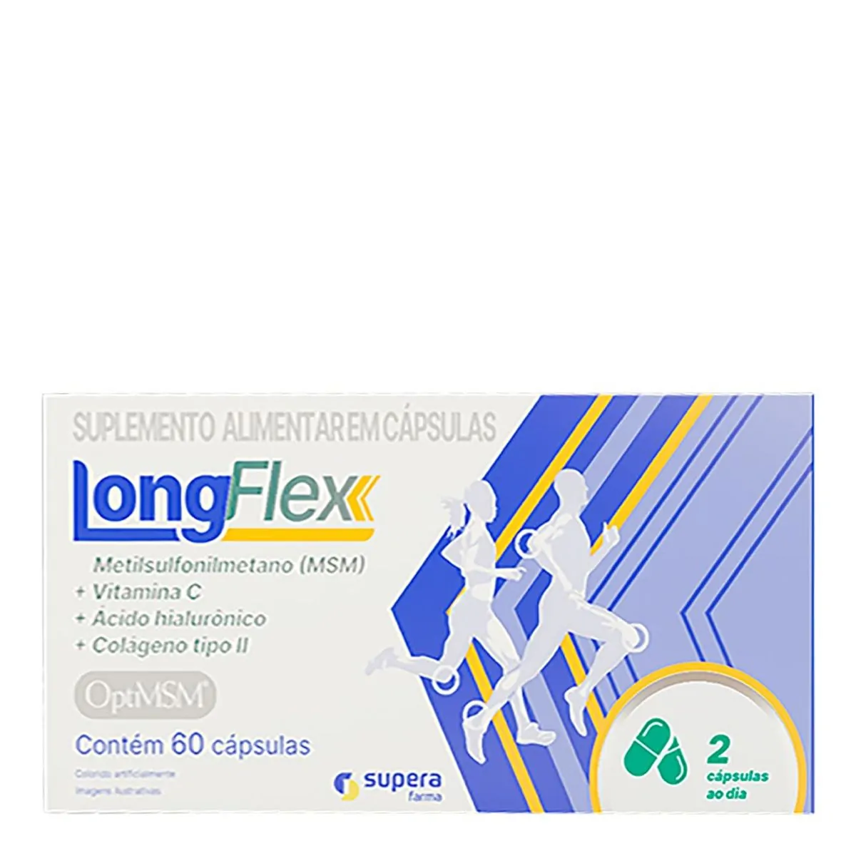 Suplemento Alimentar Longflex 60 Cápsulas