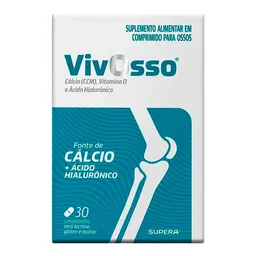 Suplemento Alimentar Vivosso 30 Comprimidos