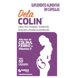 Suplemento Alimentar Dela Colin 60 Cápsulas