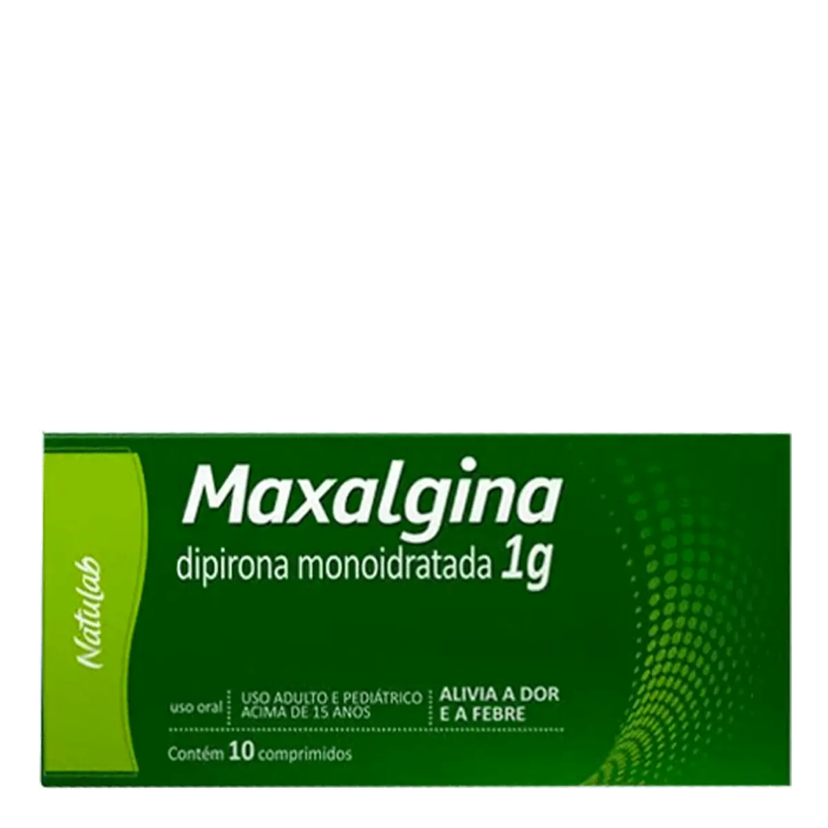 Analgésico e Antitérmico Maxalgina 1g 10 Comprimidos