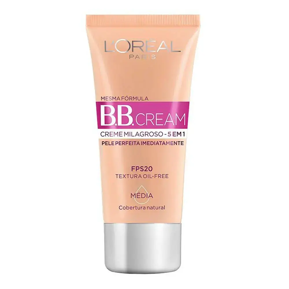 Base BB Cream LOréal Paris Dermo Expertise Cor Média FPS20 30ml