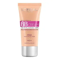 Base BB Cream LOréal Paris Dermo Expertise Cor Média FPS20 30ml