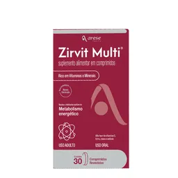 Zirvit Multi Arese 30 Comprimidos Revestidos