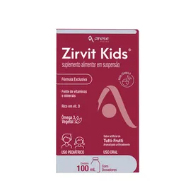 Vitamina Zirvit Kids Suspensão Oral 100ml