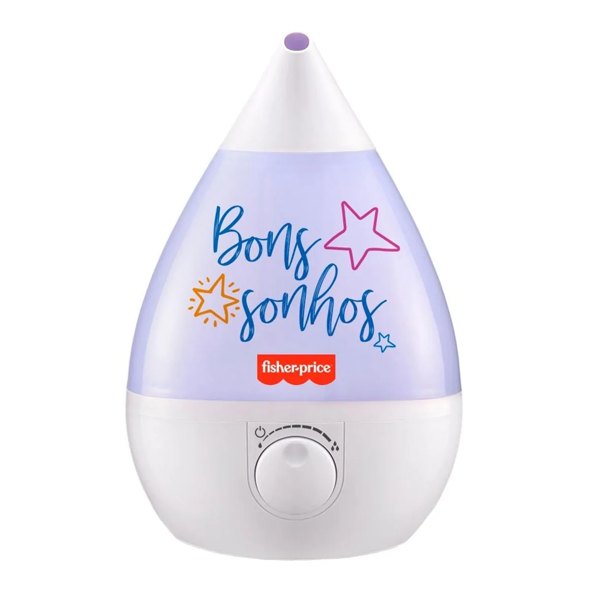 Umidificador de Ar Ultrassônico Ficher-Price HC115 Branco 1 Unidade