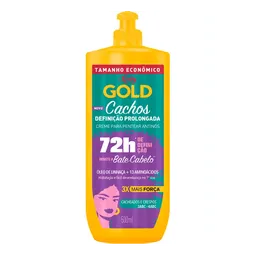 Creme Para Pentear Niely Gold Cachos Definição Prolongada 500ml