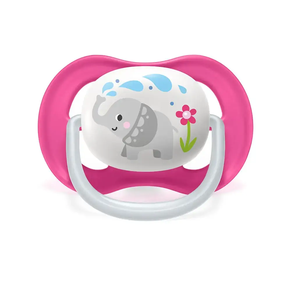 Chupeta Ultra Air 6-18M Unitária Elefante Avent - SCF081/12