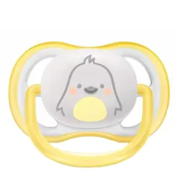 Chupeta Avent Ultra Air 0-6 Meses Amarela 1 Unidade