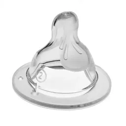 Bico de Mamadeira Silicone 2m+ Fluxo Médio SkinSoft - MAM