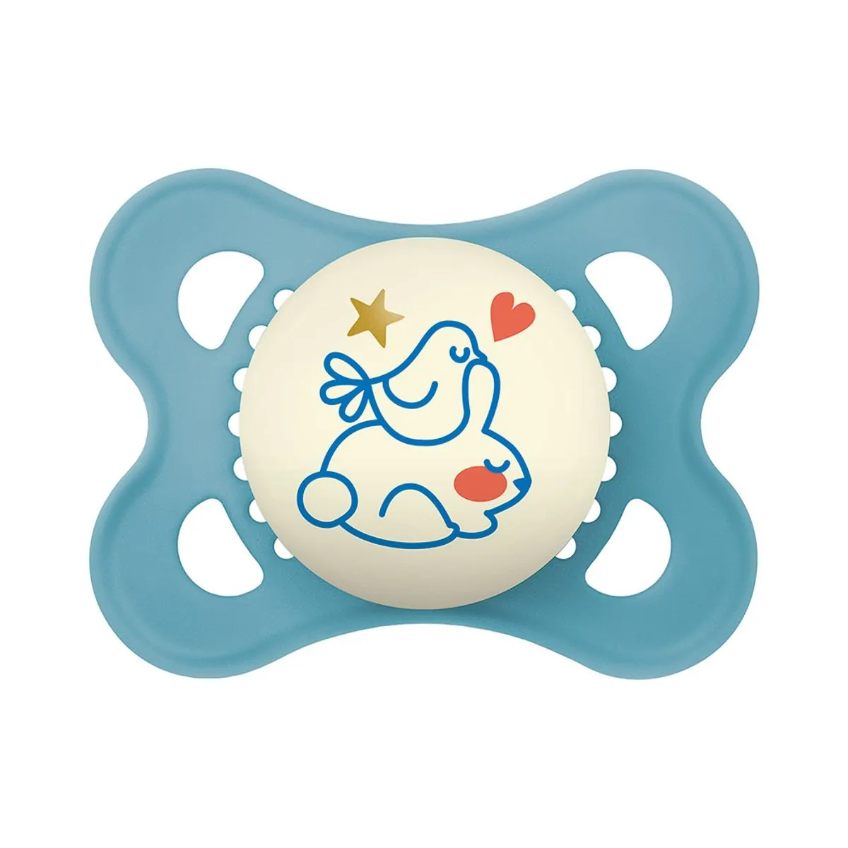 Chupeta Brilha no Escuro Original Night 0-6 Meses Azul - MAM