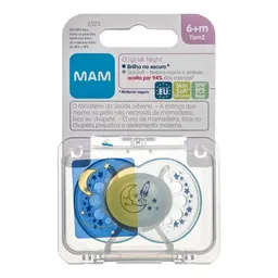 Chupeta Mam Original Night 6+ Meses Azul 1 Unidade