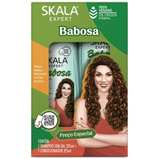 Kit Skala Expert Babosa – shampoo e condicionador