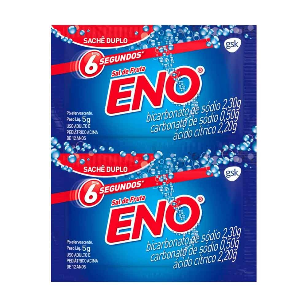Eno Tradicional Sal de Fruta Sabor Original 5g