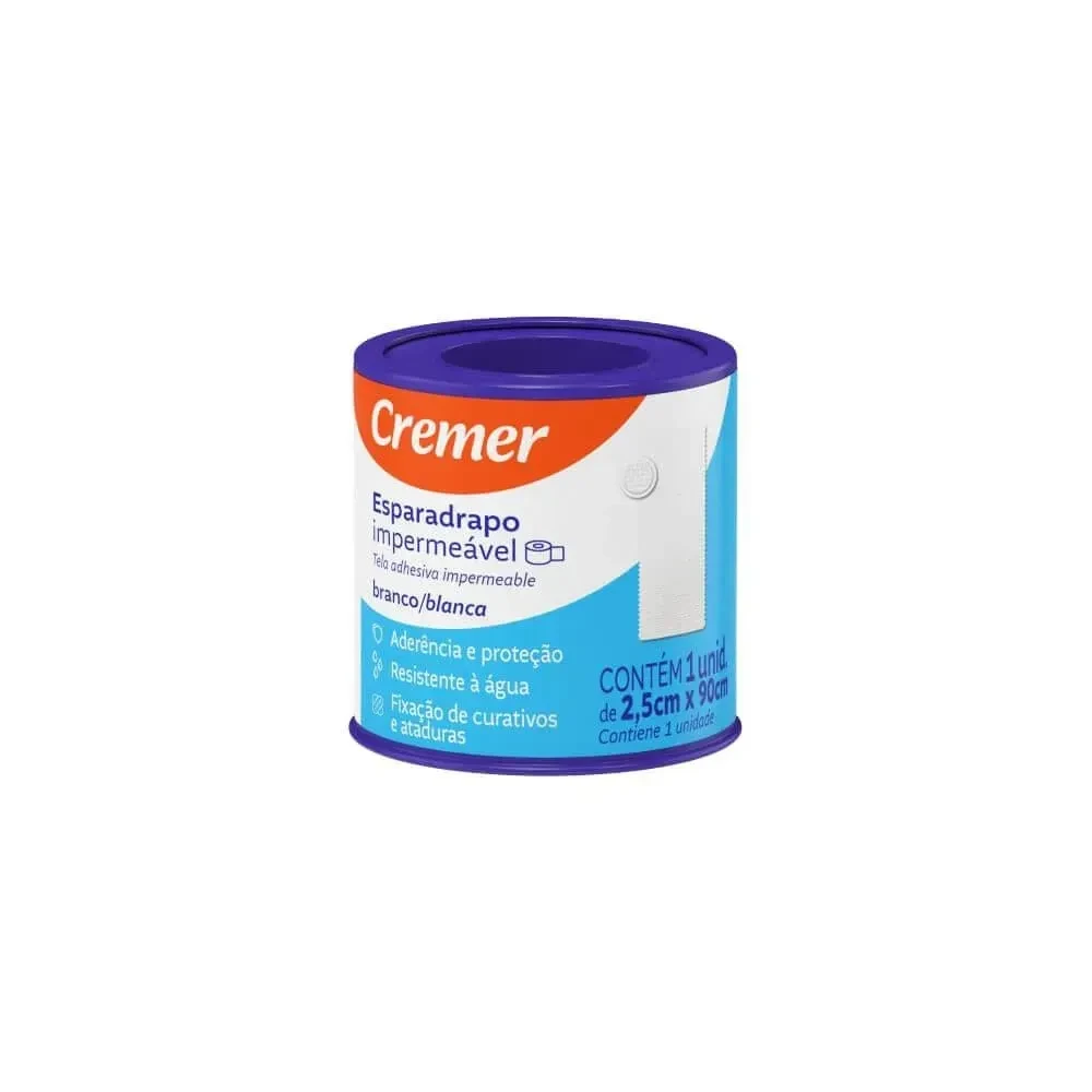 Esparadrapo Impermeável Cremer 2,5cm x 90cm