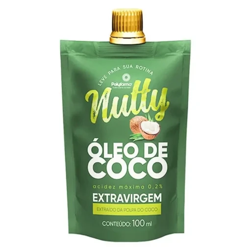 Óleo De Coco Extra Virgem Pouch Nutty 100ML