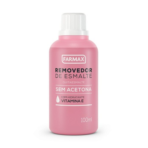 Removedor de Esmalte Sem Acetona Farmax 100ml