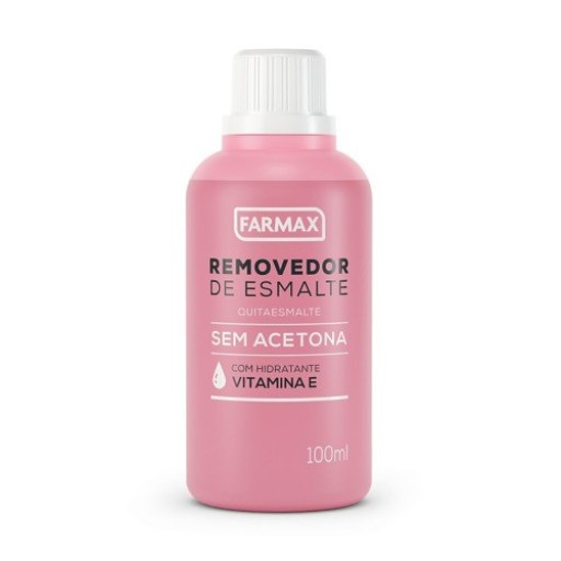 Removedor de Esmalte Sem Acetona Farmax 100ml