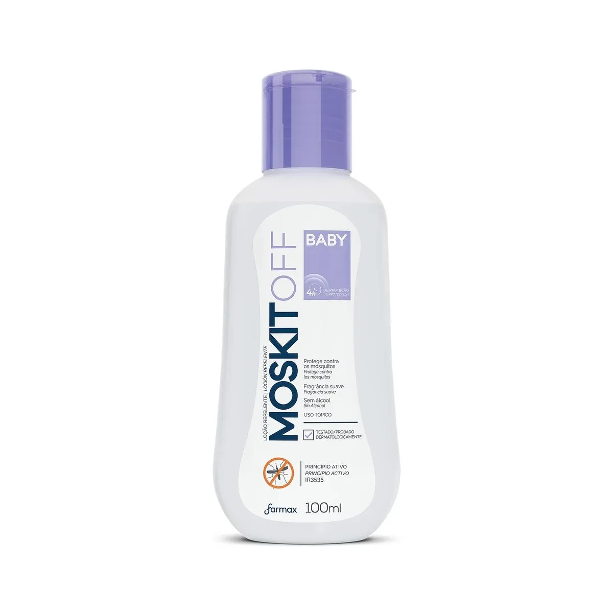 Repelente Moskitoff Baby Loção 100ml - Farmax