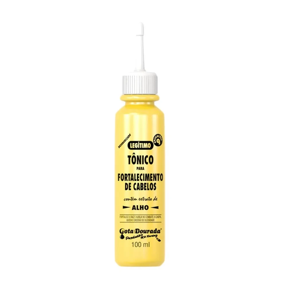 Tônico Capilar Alho Gota Dourada 100ml