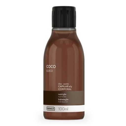 Farmax Óleo de Coco Capilar e Corporal 100ml