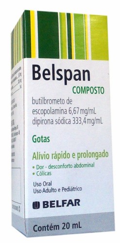 Belspan Composto Gotas 20ml Belfar