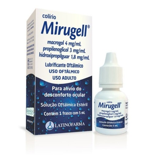 Mirugell Lubrificante Oftálmico 5ml