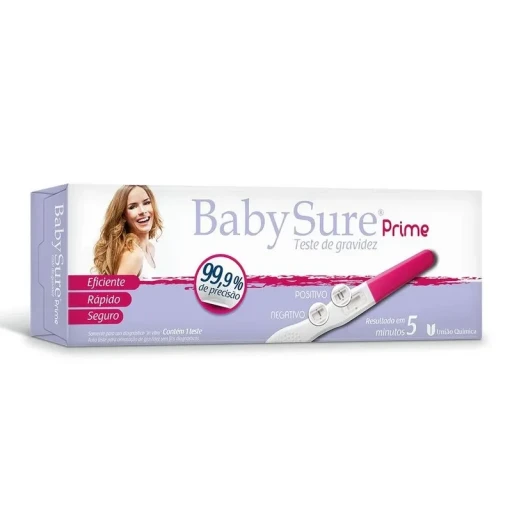 Teste de Gravidez Baby Sure Prime Caneta 1 Unidade União Química