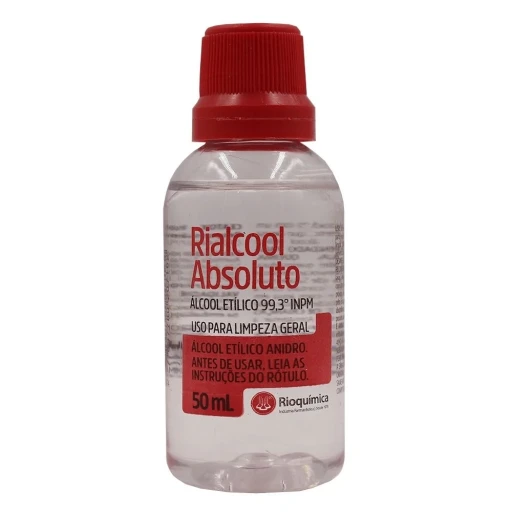 Álcool Etílico Absoluto 99,3% 50ml Rioquimica