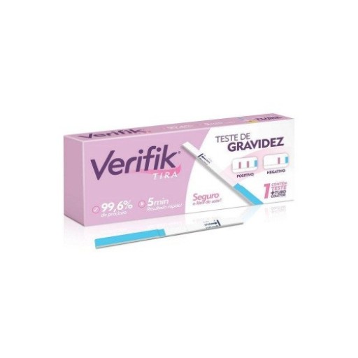 Teste de Gravidez Tira Verifik 1 Unidade