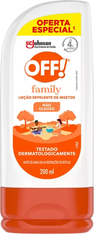 Repelente Off Family Loção 200ml