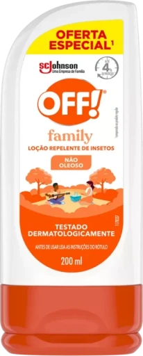 Repelente Off Family Loção 200ml