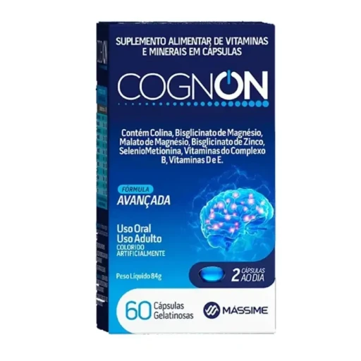 Suplemento Alimentar Cognon Massime 1000mg 60 cápsulas
