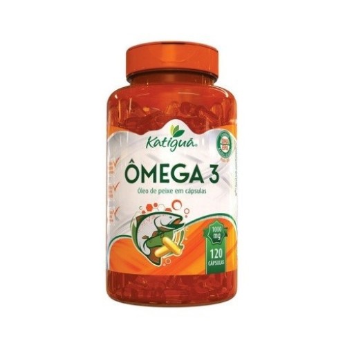 Ômega 3 Tripla Fonte 1000 mg 120 Cápsulas Katiguá