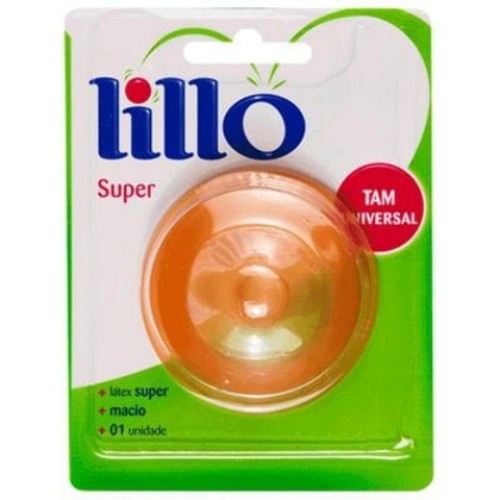 Bico de Mamadeira Lillo Super Látex Tamanho Universal