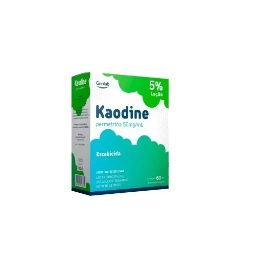 Kaodine Permetrina 50mg/mL Loção Tópica 60mL Geolab