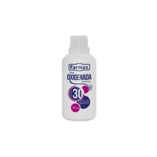 Água Oxigenada Cremosa 30 Volumes Farmax 90ml