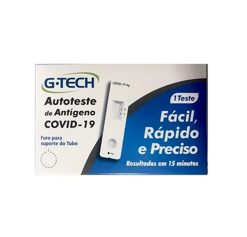 Autoteste Antígeno para Covid 19 G Tech 1 Unidade